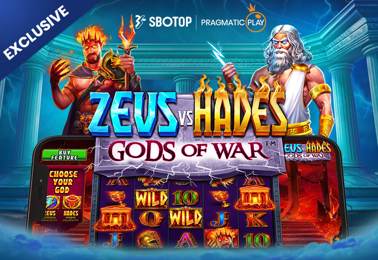 Zeus vs Hades features the two Greek mythology deities and takes place in this 5x5 slot game