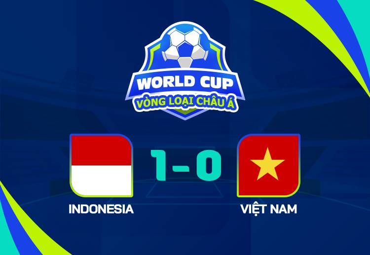 Indonesia vươn lên vị trí thứ 2 bảng F Vòng loại World Cup 2026