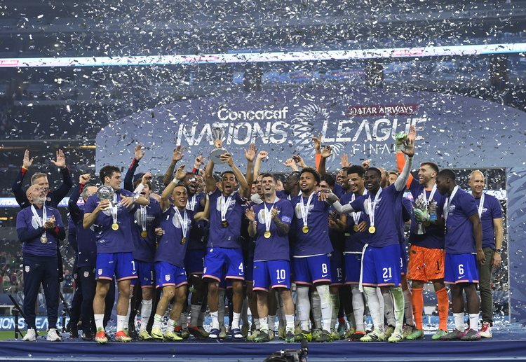 USA are the first nation in the CONCACAF Nations League to complete a three-peat against Mexico at the AT&T Stadium