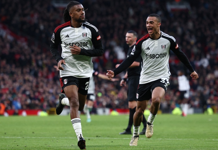 Alex Iwobi scores for Fulham with the final kick of the Premier League match