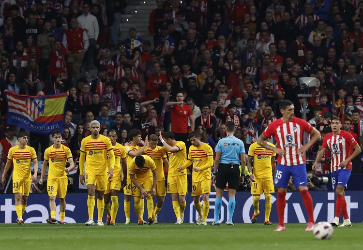 Skor akhir La Liga: Atletico Madrid 0-3 Barcelona