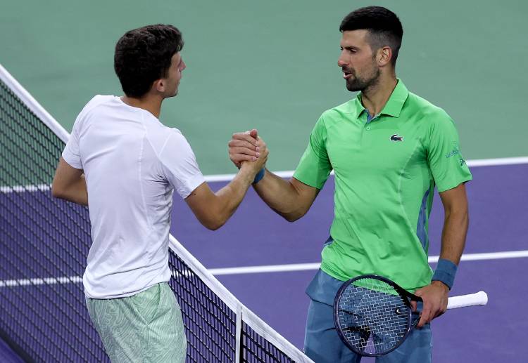 Luca Nardi pulled off an Indan Wells Masters upset against top seed Novak Djokovic