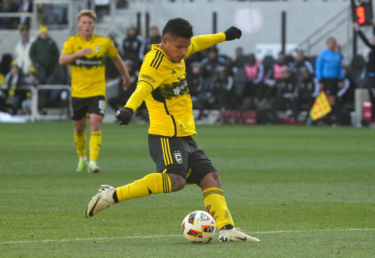 Cucho Hernandez hopes to lead the Columbus Crew in defending their title this 2024 Major League Soccer season