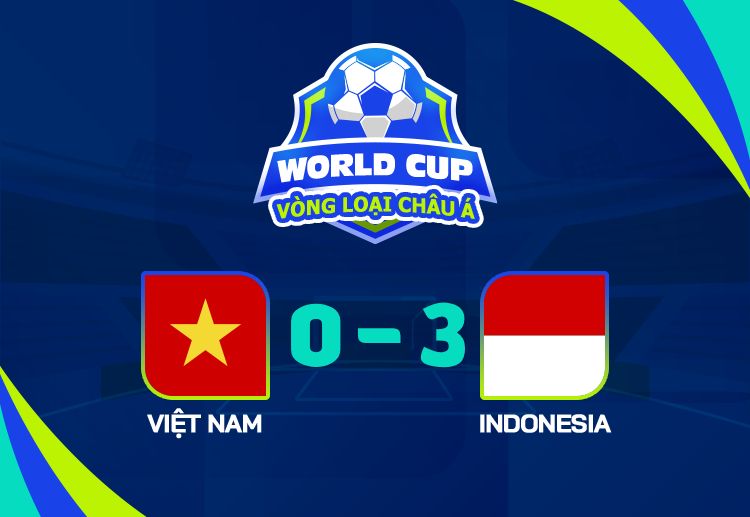 Vòng loại World Cup 2026: Việt Nam nhận thêm 1 thất bại