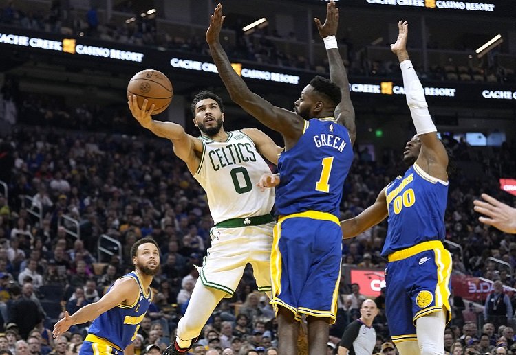 The Warriors are ready to have a showdown with the Celtics in the NBA