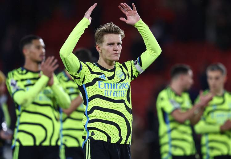 Martin Odegaard will be determined to score goals for Arsenal against Chelsea in the Premier League