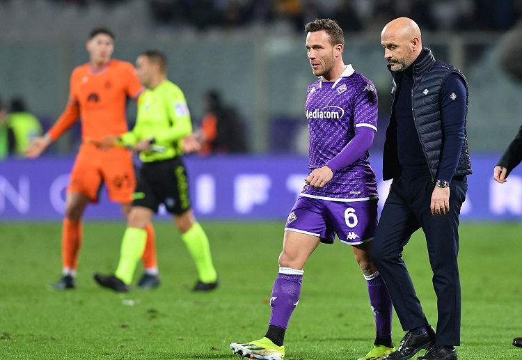 Fiorentina từng lọt vào chung kết Coppa Italia mùa trước