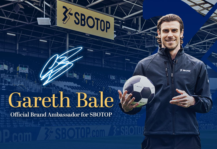 SBOTOP bolsters its brand with football superstar Gareth Bale as new brand ambassador in Asia