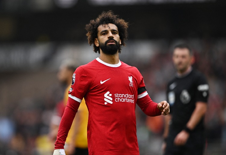 Mohamed Salah scored on Liverpool's last Premier League match against Crystal Palace