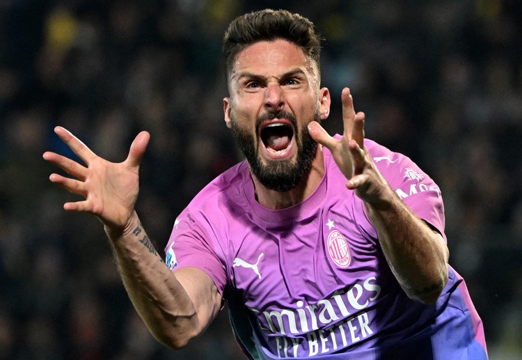 Olivier Giroud remains a vital player for AC Milan with 12 goals and eight assists so far this Serie A season