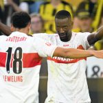 Stuttgart currently sit in 3rd place in the Bundesliga standings, level with Bayern Munich on 60 points