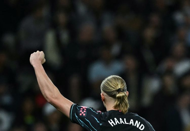 Erling Haaland bagged a brace in Manchester City's 0-2 away win in the Premier League