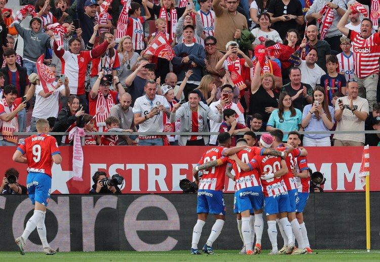 Girona have beaten Barcelona to claim the second spot in the La Liga table