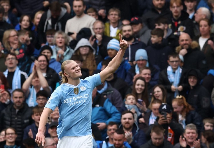Erling Haaland has already scored 21 goals in the Premier League this season