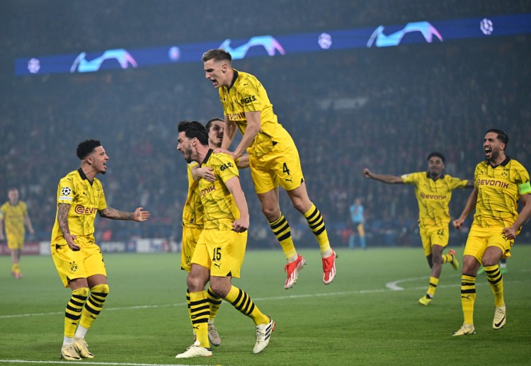 Taruhan Champions League: PSG vs Dortmund