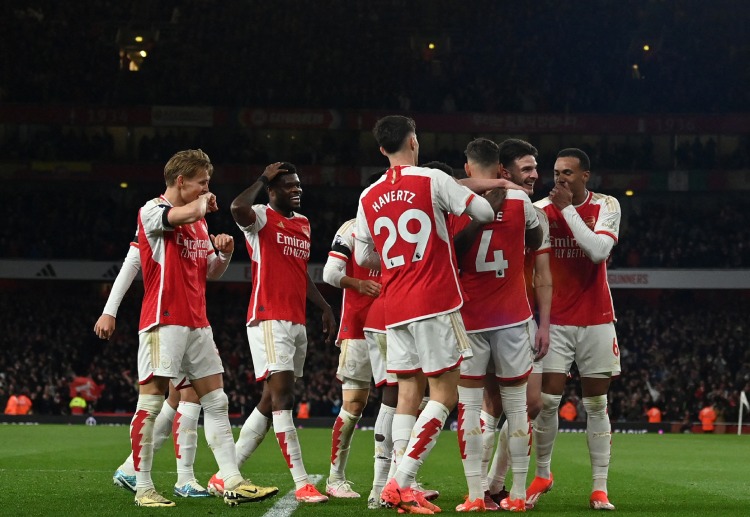 Arsenal đang cạnh tranh gay gắt cho ngôi vô địch Premier League 2023/24
